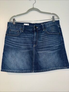 GAP Blue Denim Mini Skirt